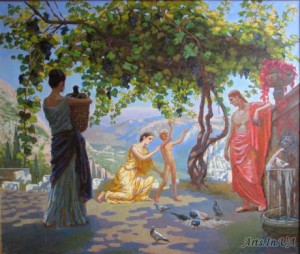 Виноград.Маленький Діоніс.