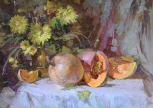 Квіти та гарбузи