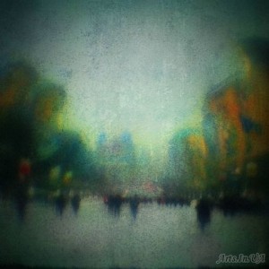 New Year and pedestrian Khresh