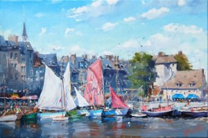 Онфлер, Франція, причал