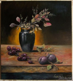 Виноград та сливи