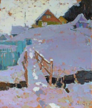 Сніг у Карпатах 5