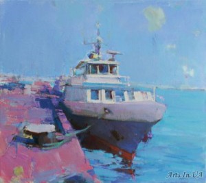 Композиція у синьому