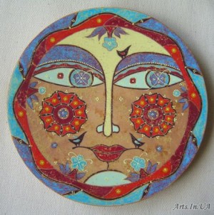 Весняне сонечко дивиться у вік