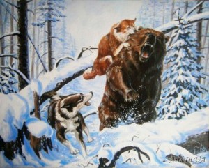 Bear hunting (based on the pic