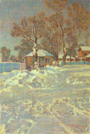 Зимовий краєвид. Кочеток