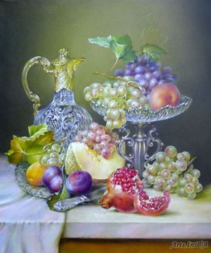 Still life with melon