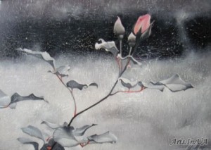 Рожева троянда