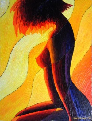 Абріс дівчини