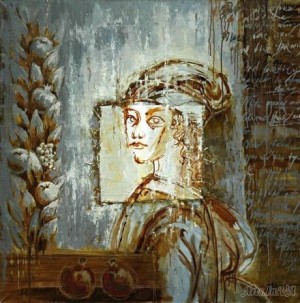 \ "Portrait of a young man \"