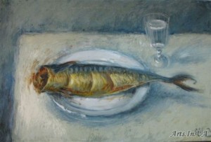 \ "Hot smoked mackerel \"