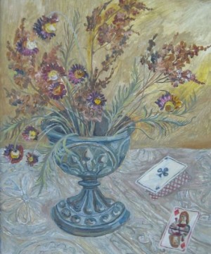 Натюрморт із гральними картами