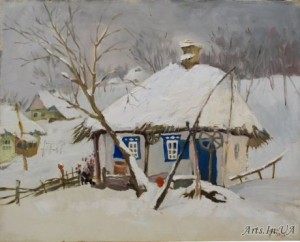 Українська хатка в Озеряних