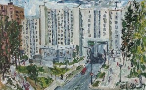 Protvino. Gagarina street