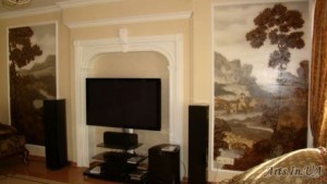 розпис у приватній квартирі