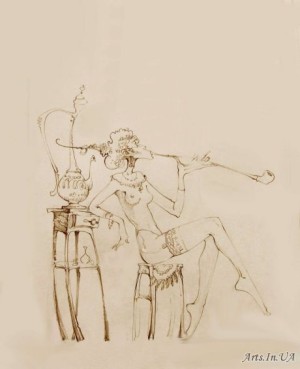 Дівчина з трубкою